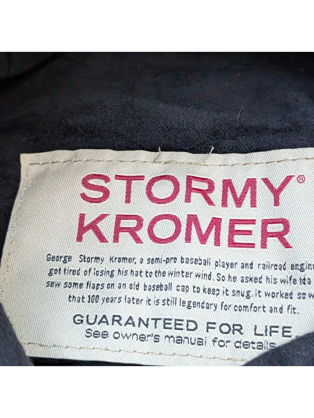 Stormy Kromer Harris Tweed Wool Hat 7 1/4 Grey Herringbone Cap Eclectic Grandpa